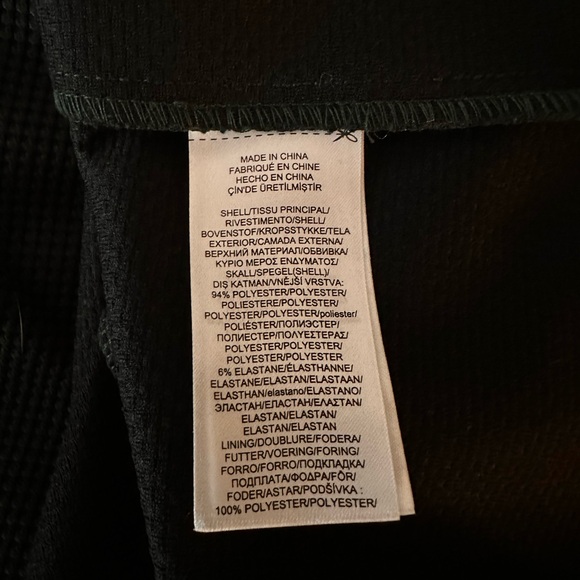 Lauren Ralph Lauren Dark Green Short Sleeve Dress, size 0 - Picture 7 of 8